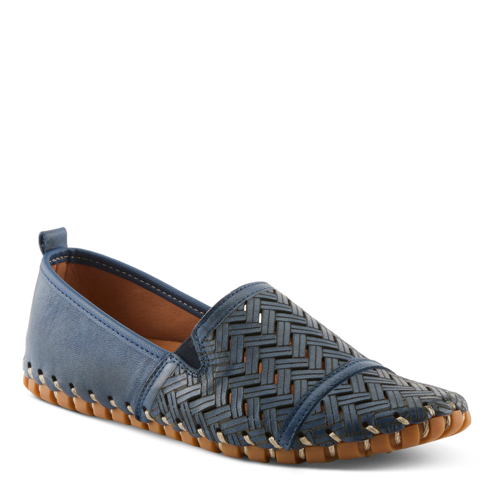 Spring Step Kapri Leather Loafer with Cutout Detail