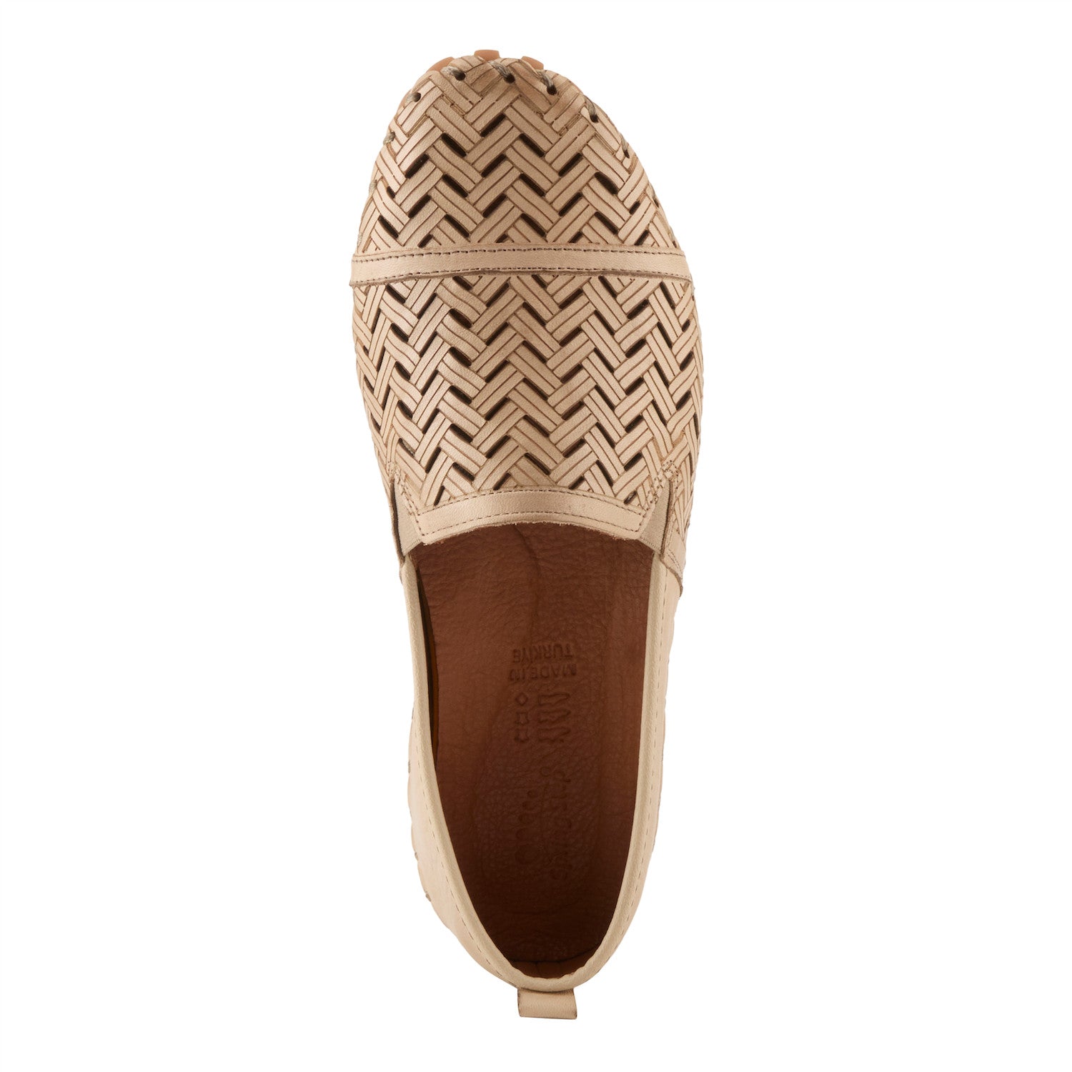 Spring Step Kapri Leather Loafer with Cutout Detail