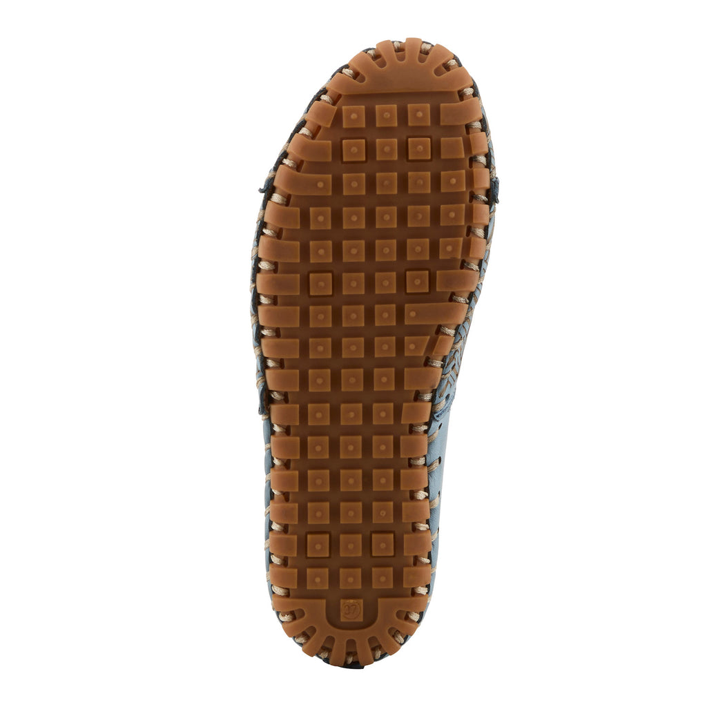 Spring Step Kapri Leather Loafer with Cutout Detail