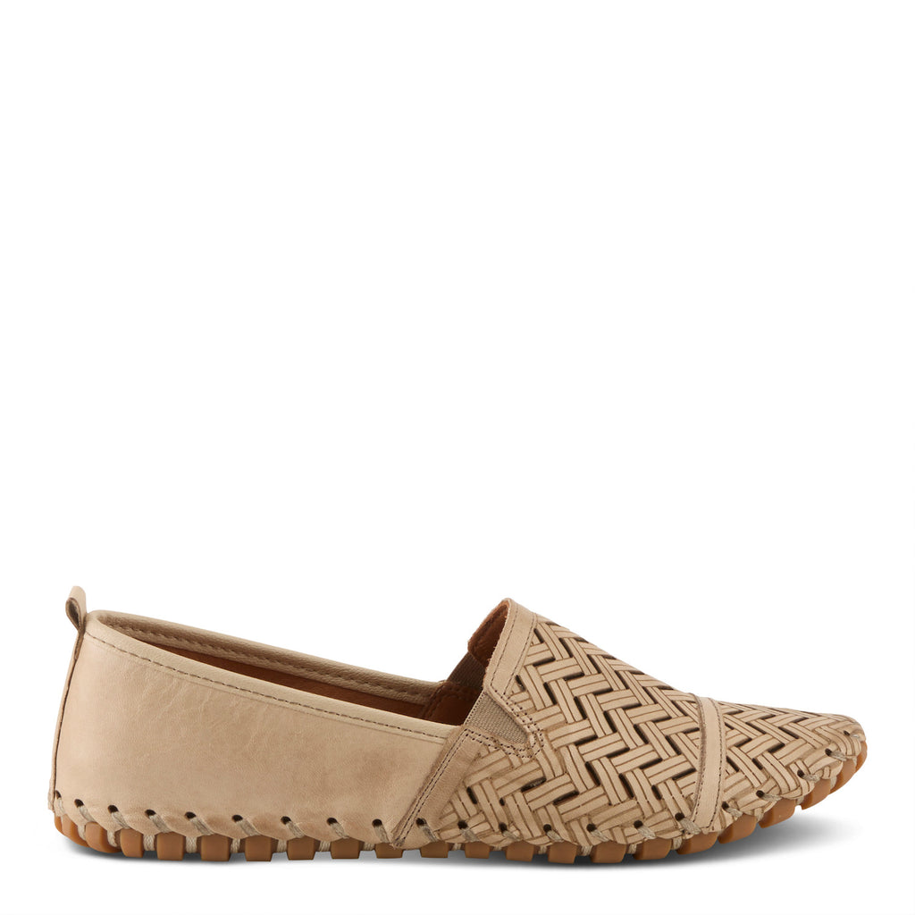 Spring Step Kapri Leather Loafer with Cutout Detail