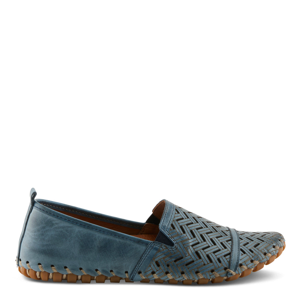 Spring Step Kapri Leather Loafer with Cutout Detail