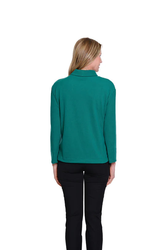 M45105TM Rib Knit Turtleneck Top