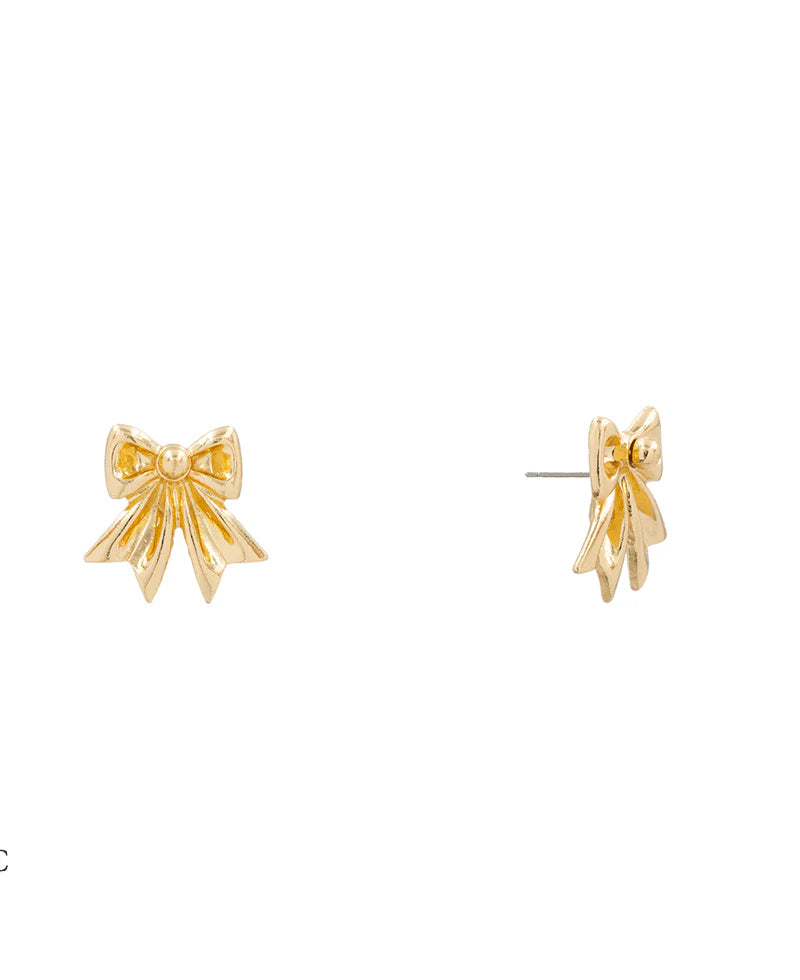 Bow Stud Earring
