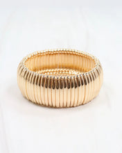 Load image into Gallery viewer, Cobra Stretch Bracelet Gold
