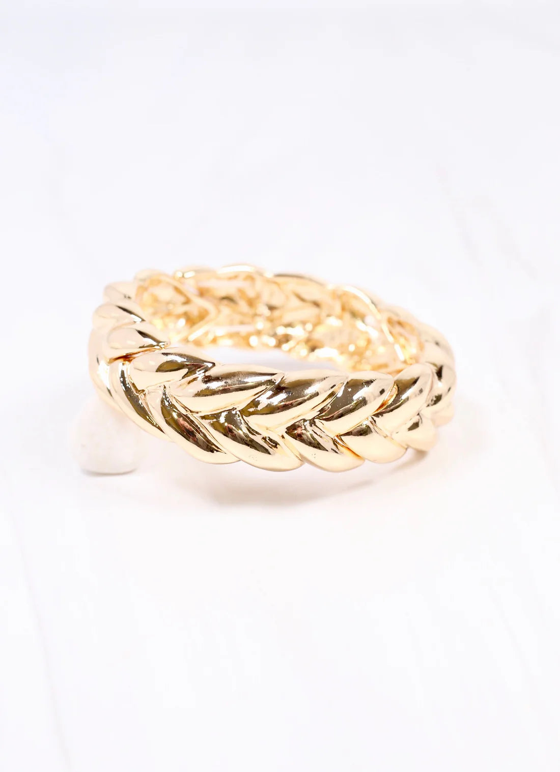 Buddy Stretch Bracelet Gold
