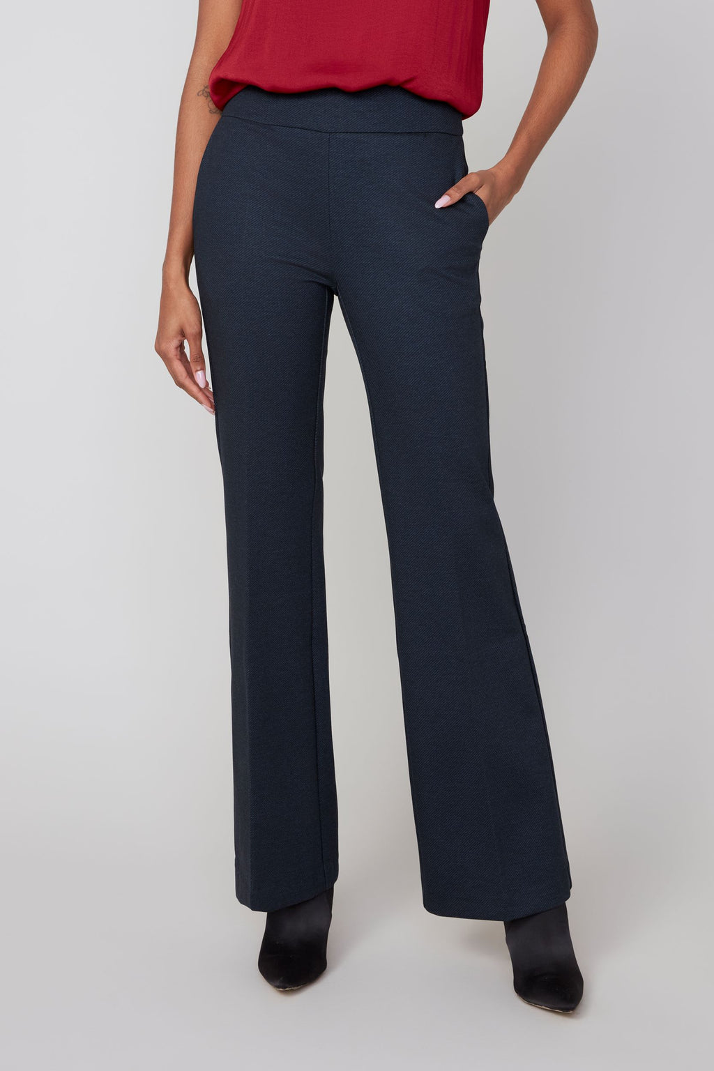 R10054 Pull-on Flare Leg Pant