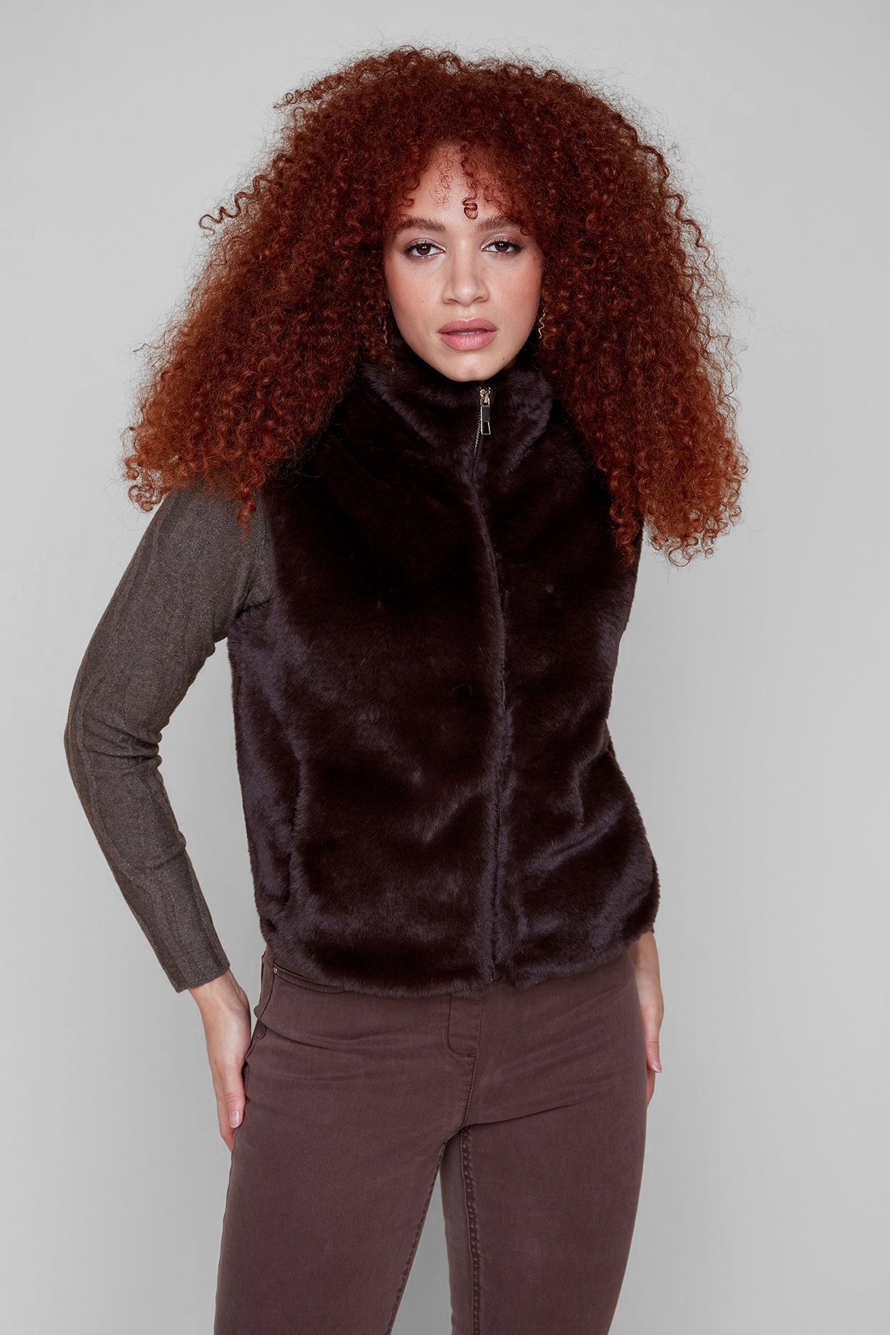 Faux Fur Vest
