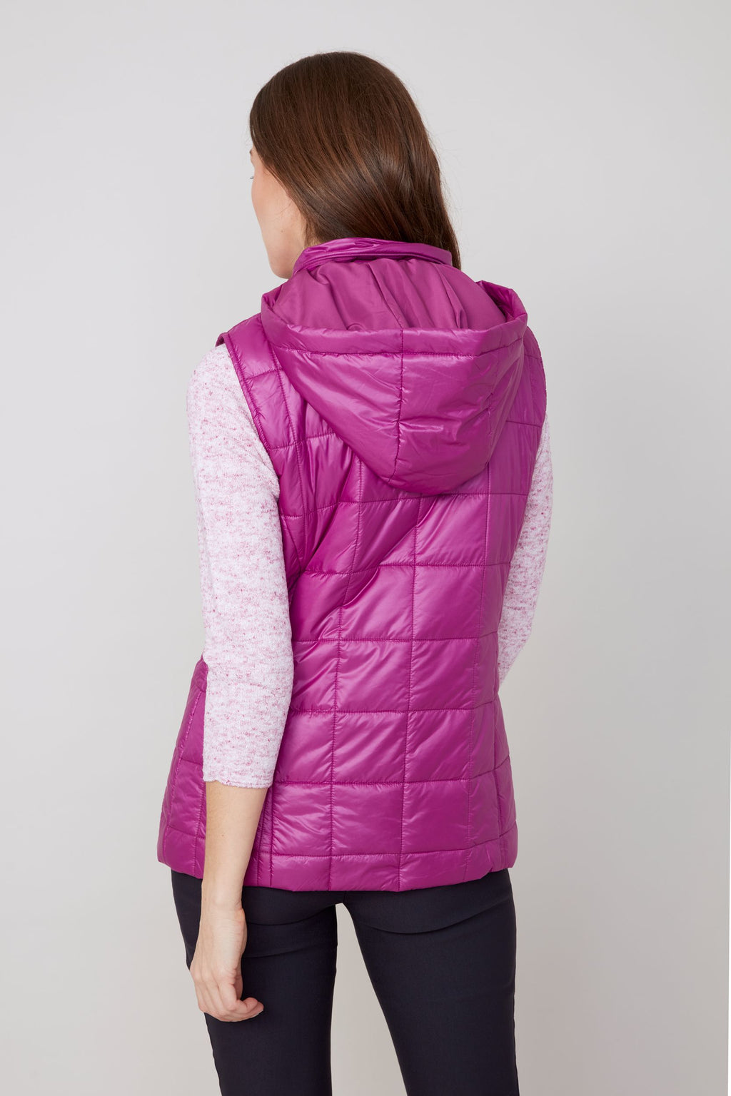 R3907L Luxe Quilted Puffer Vest
