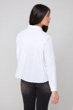 Load image into Gallery viewer, R5151 Pleated Back Blouse with Neck Tie
