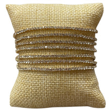 Load image into Gallery viewer, Stackable Clear Rhinestone Stretch Bracelet
