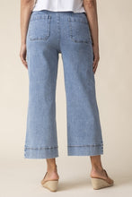 Load image into Gallery viewer, 11480 Stretch Denim Wide Leg Crop
