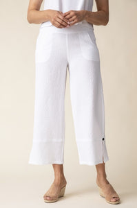 21372 Crinkle Crepe Crop Pant