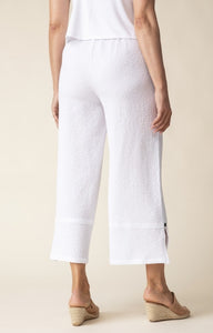 21372 Crinkle Crepe Crop Pant