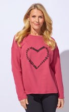 Load image into Gallery viewer, 44501 Fleece Heart Pullover
