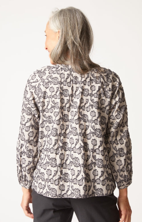 Floral Jacquard Romance Shirt