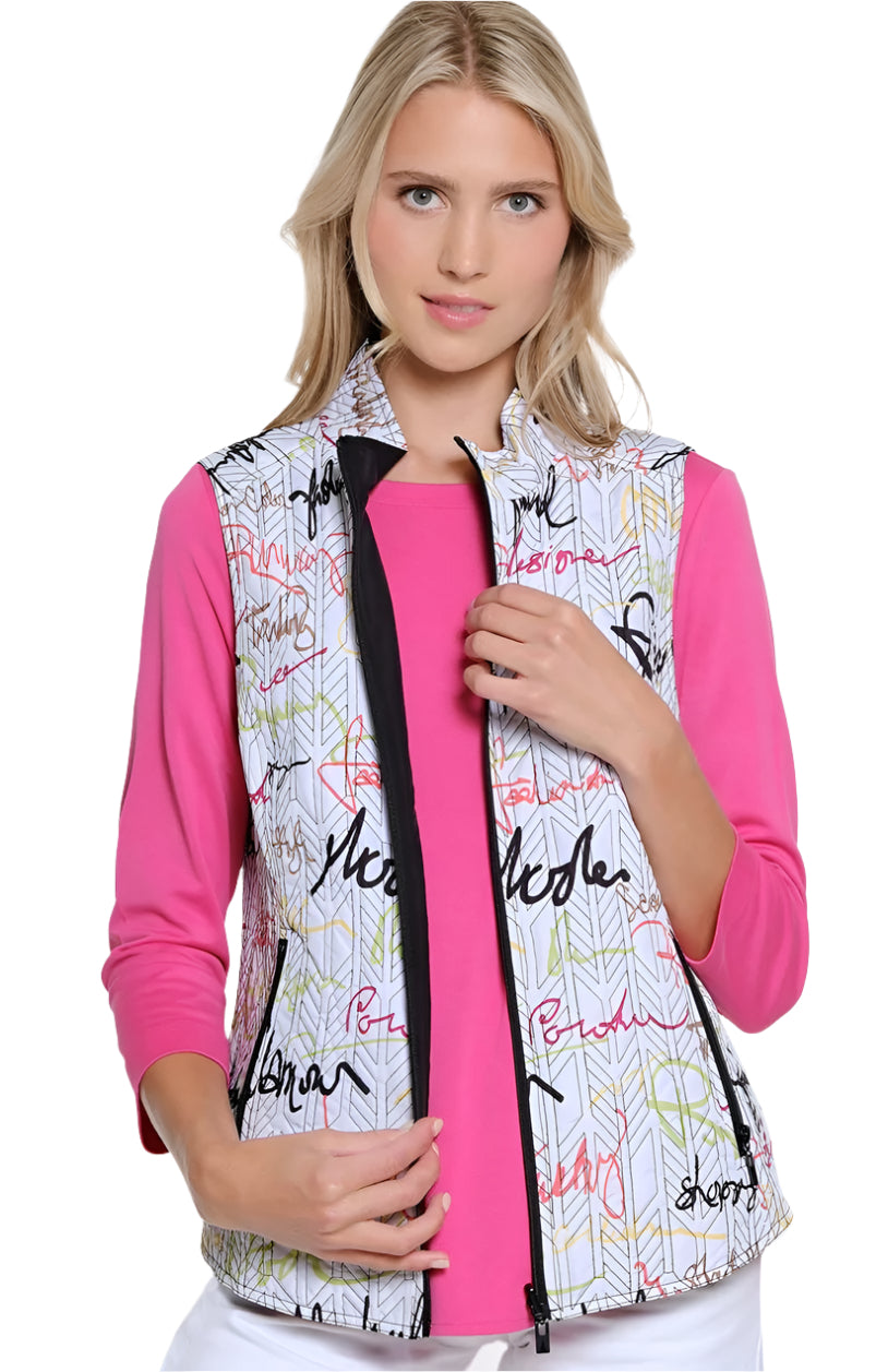 M151441VM Quilted Reversible Vest