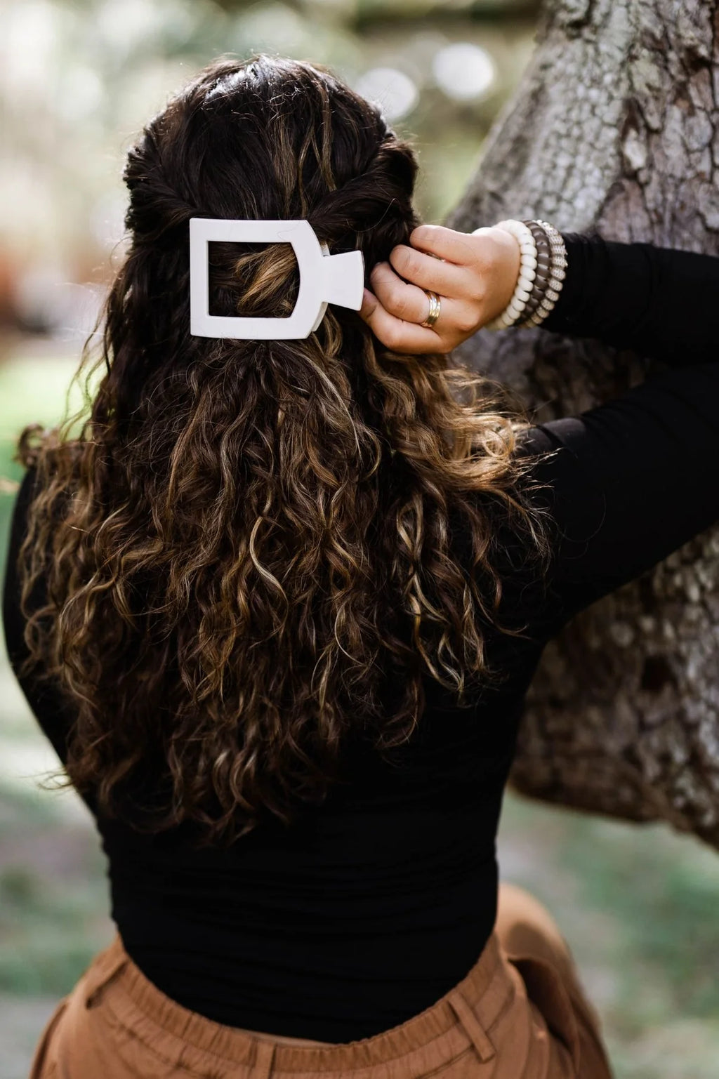 TELETIES- Square Flat Clip