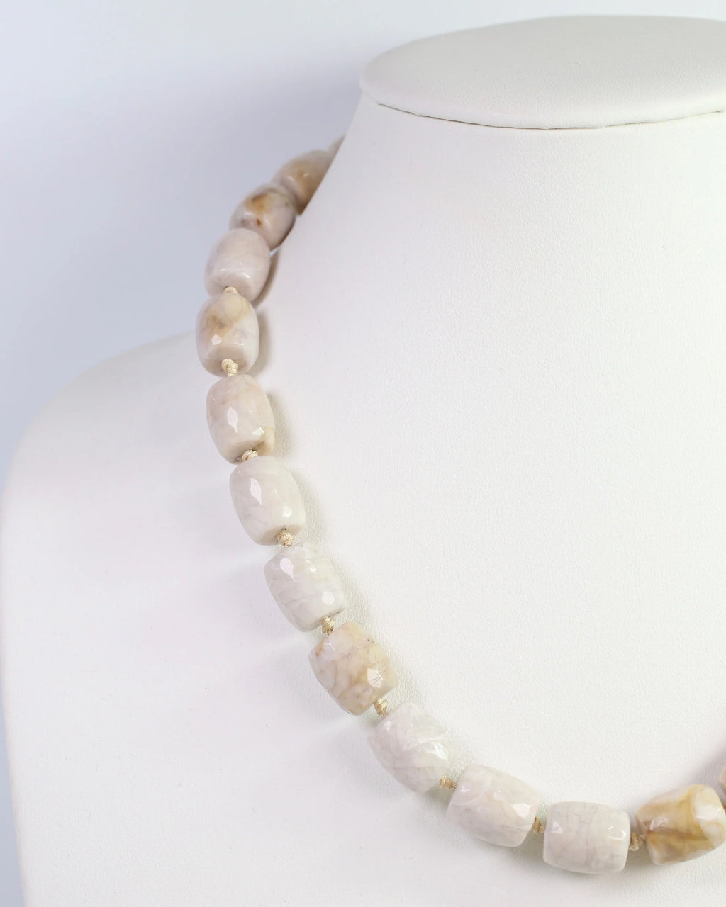 Charlestown Textured Beaded Necklace