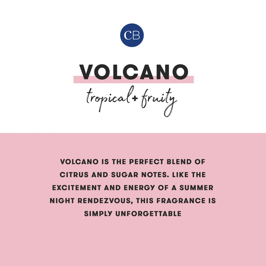Volcano White Mini Tin Candle