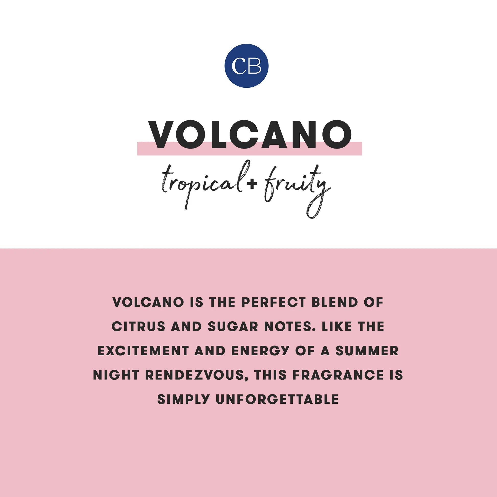 Volcano White Mini Tin Candle