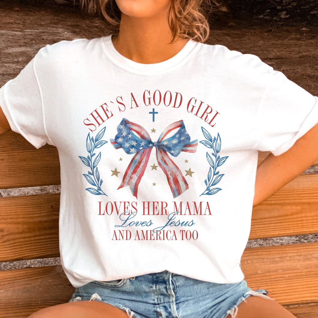 USA Loves Mama Jesus America Too