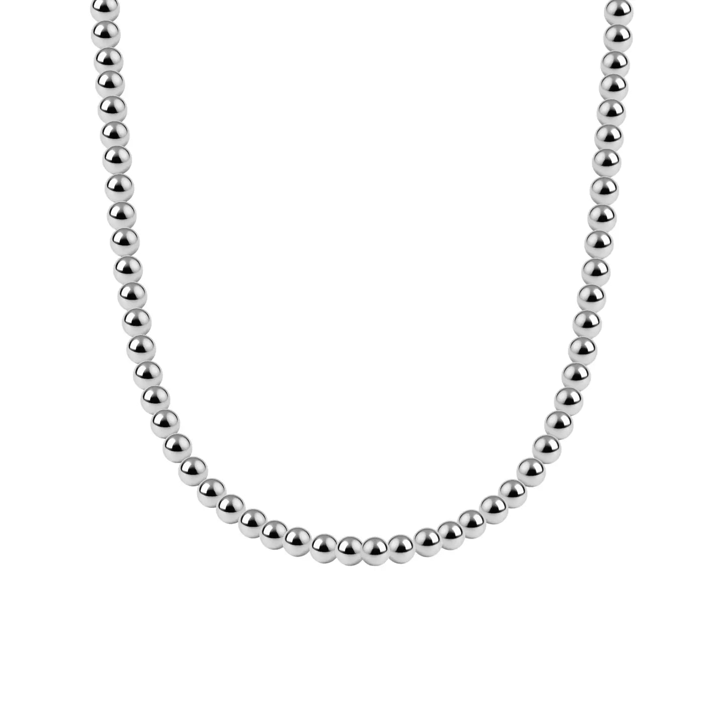 Classic 4mm Bead Necklace