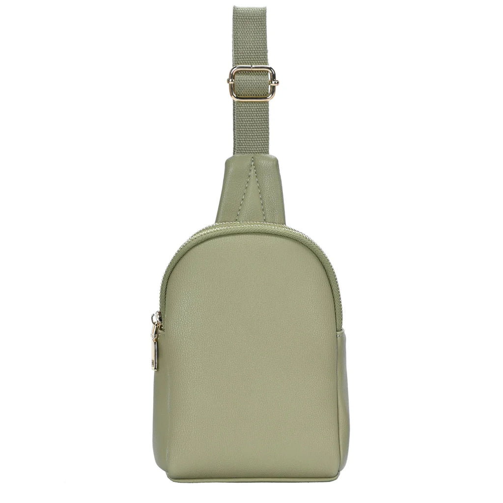 Janice Double Zip Mini Sling Bag