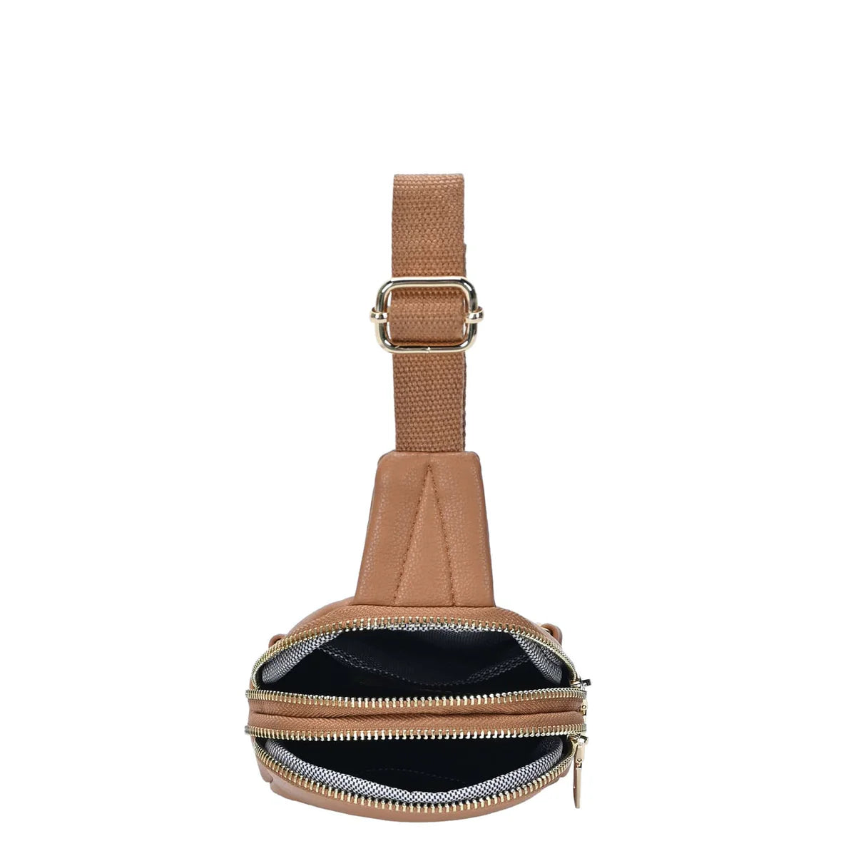Janice Double Zip Mini Sling Bag