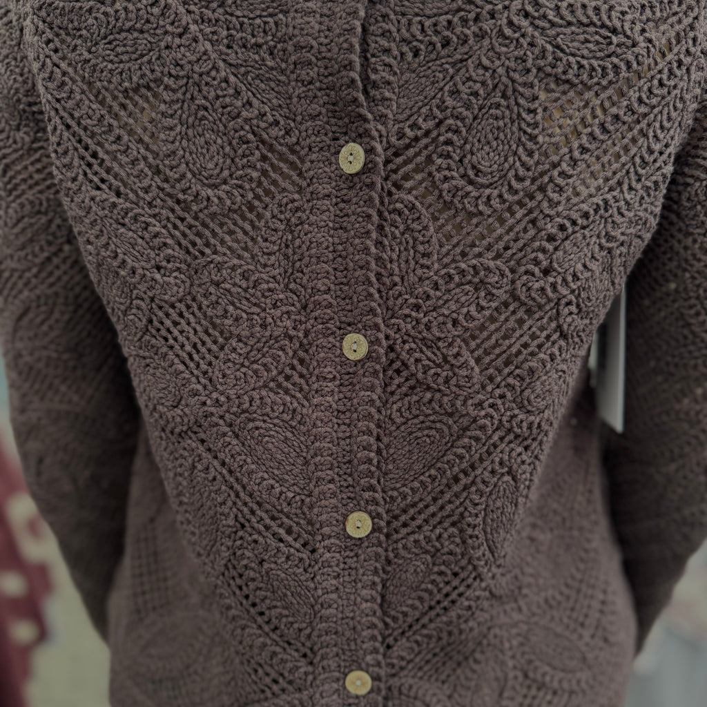 Reversible Crochet Cardigan – Wear 2 Ways