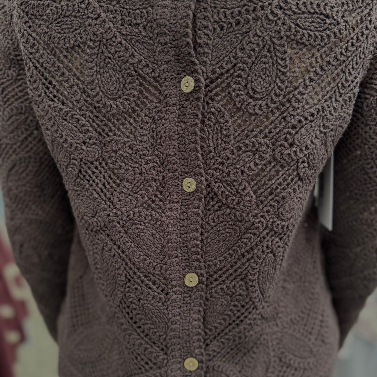 Reversible Crochet Cardigan – Wear 2 Ways
