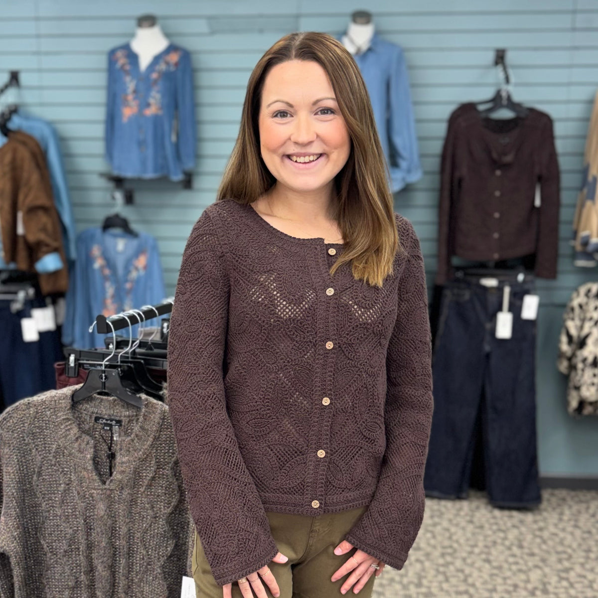 Reversible Crochet Cardigan – Wear 2 Ways