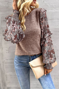 Ruffle Sleeve Top