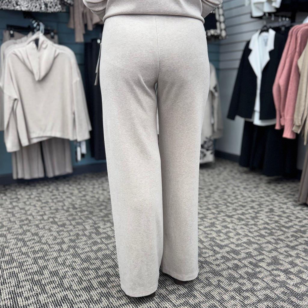 Lounge Knit Wide Leg Pocket Pant
