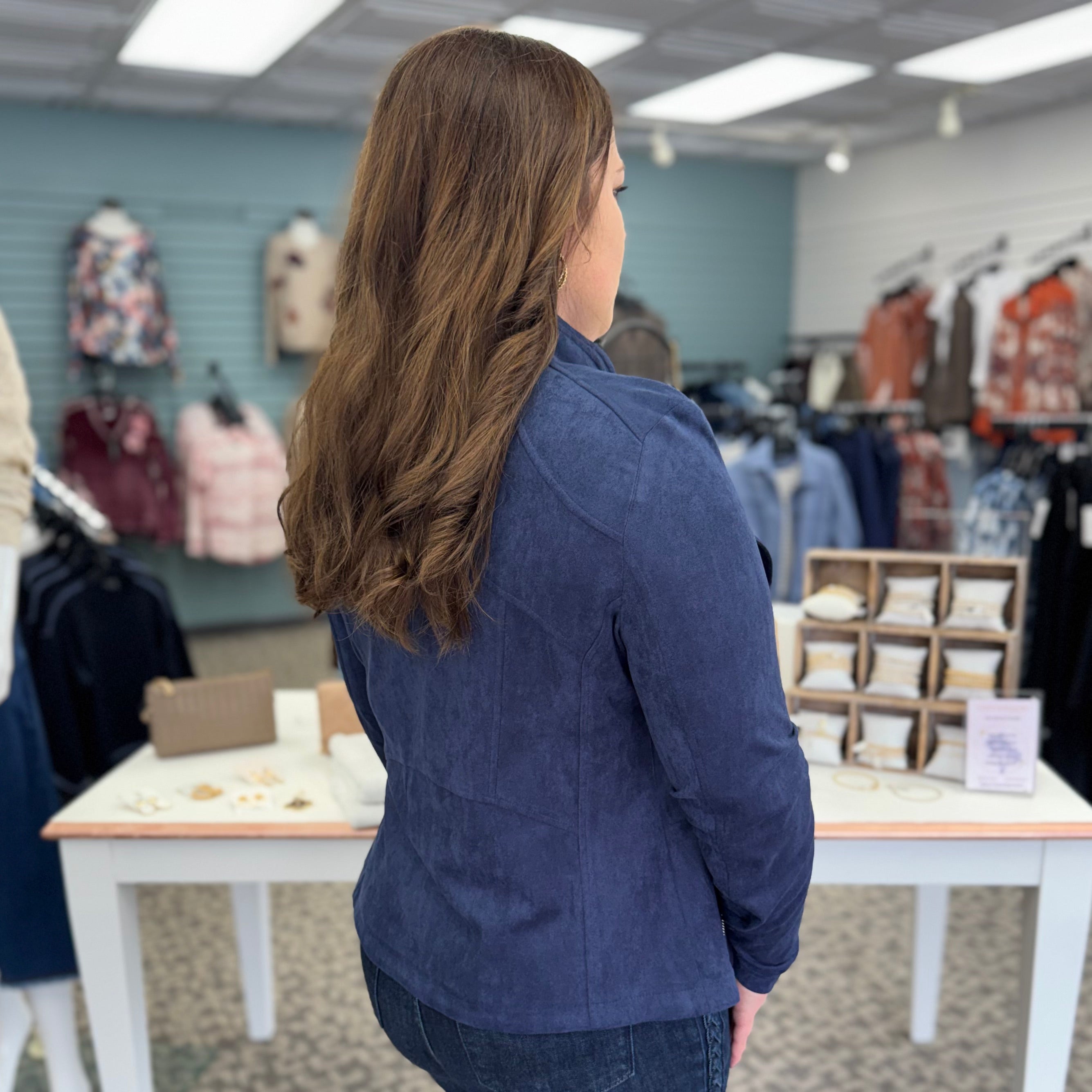 Soft Suede Signature Jacket