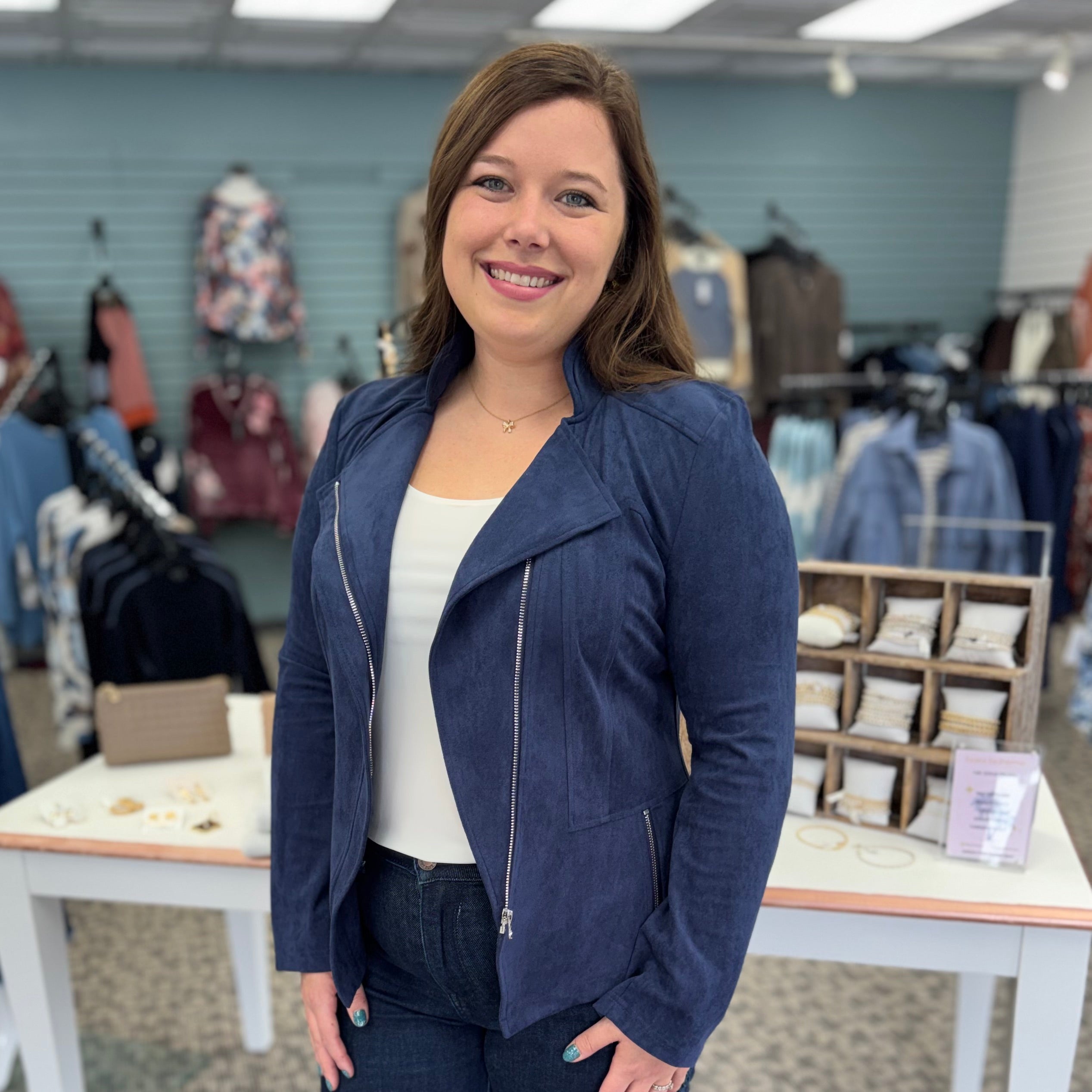 Soft Suede Signature Jacket