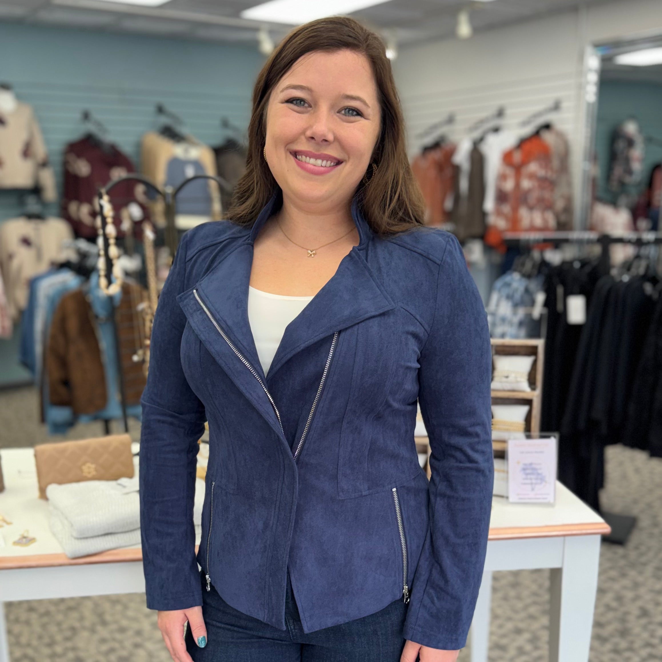 Soft Suede Signature Jacket