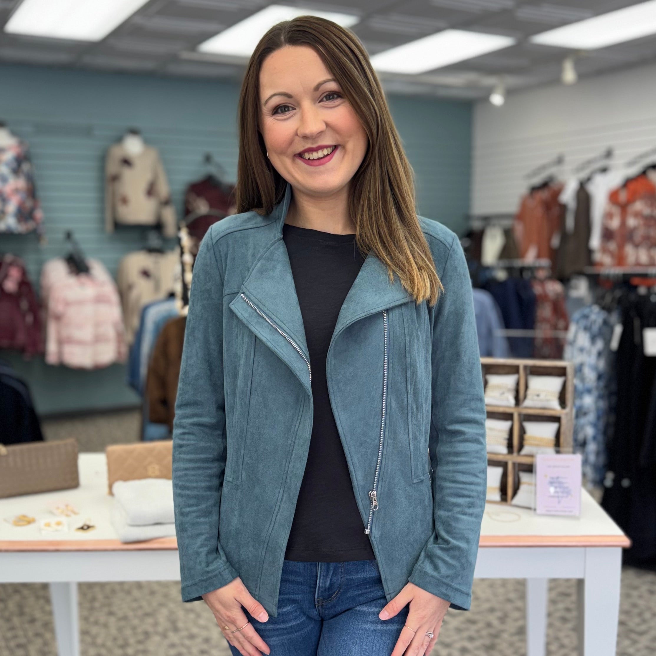 Soft Suede Signature Jacket