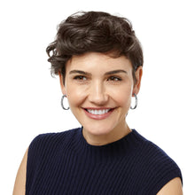 Load image into Gallery viewer, Contempo Medium Hoop Earring
