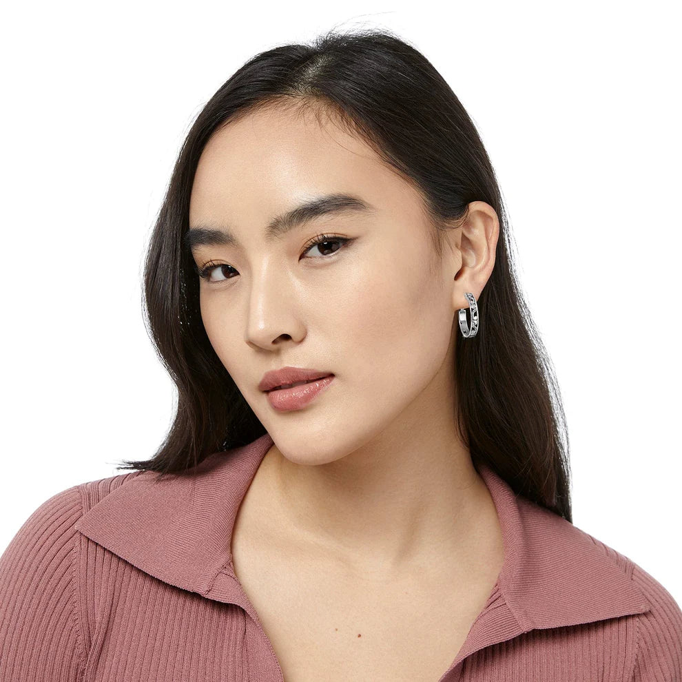 Contempo Small Hoop Earring