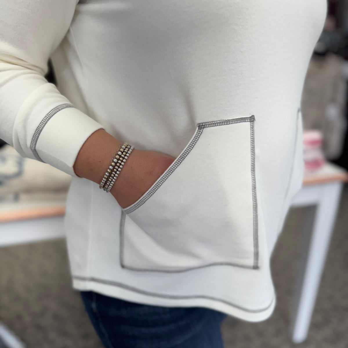 Buttery Rib Knit Hoodie