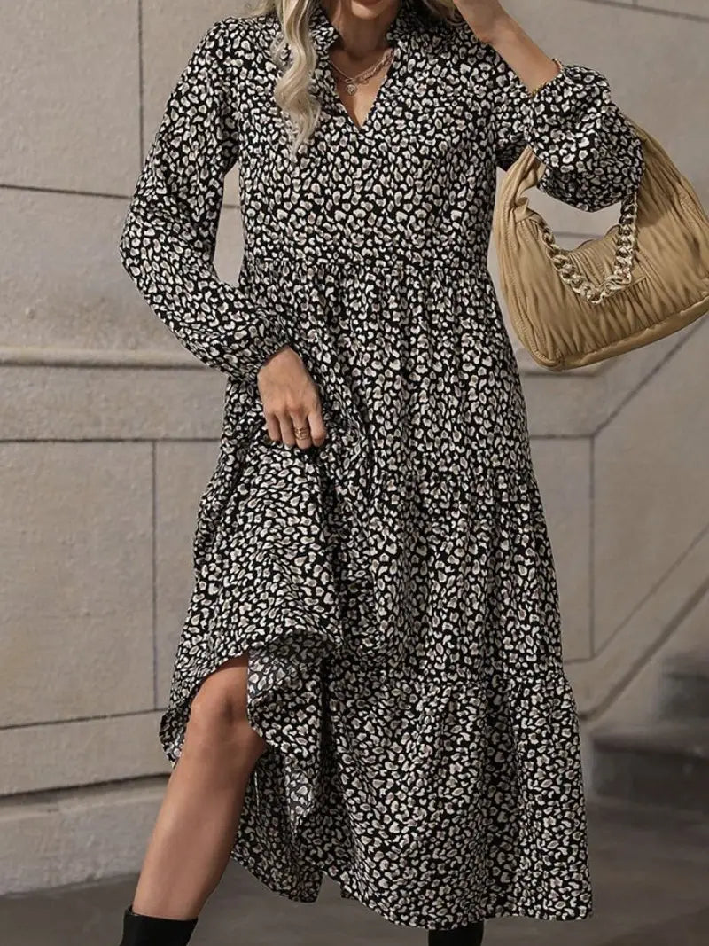 Leopard Printed Dress