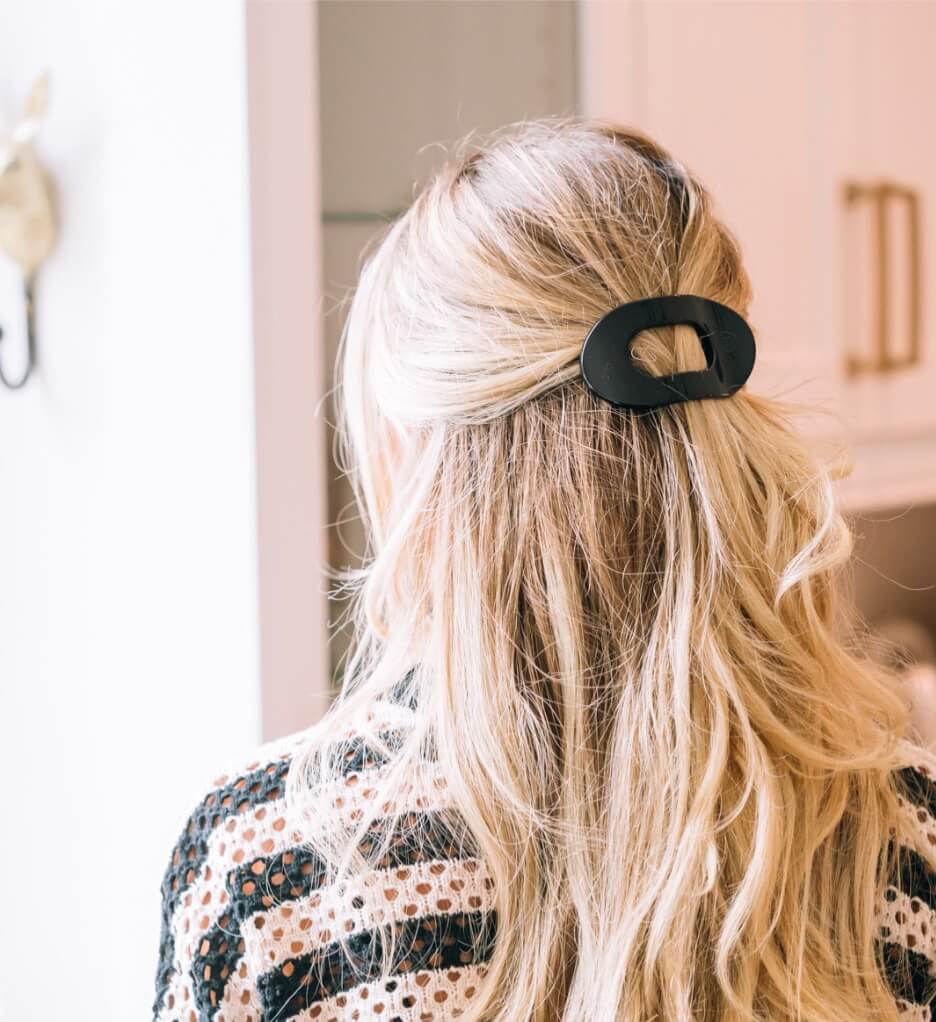 TELETIES- Round Flat Clip