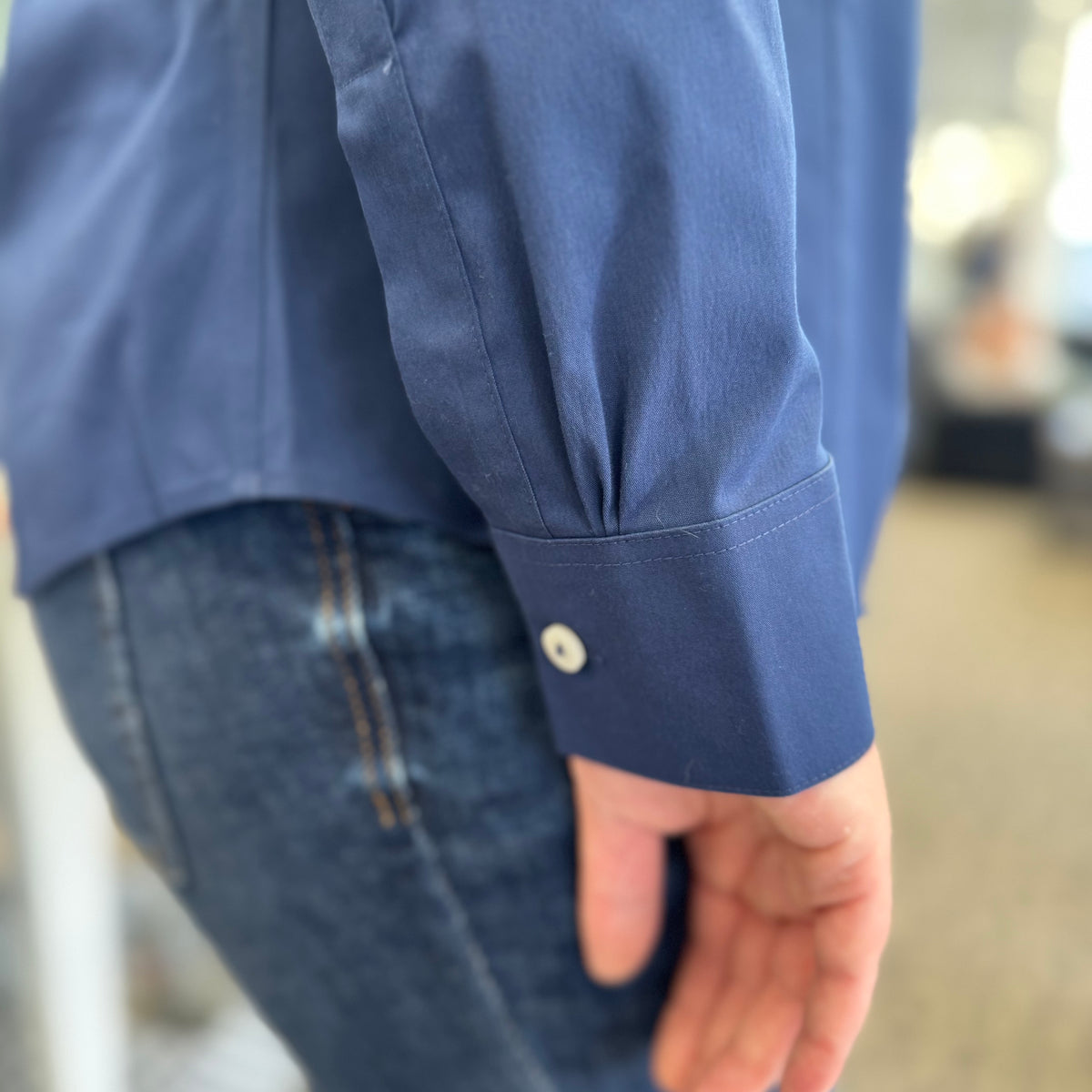 June No Iron Stretch Long Sleeve Shirt