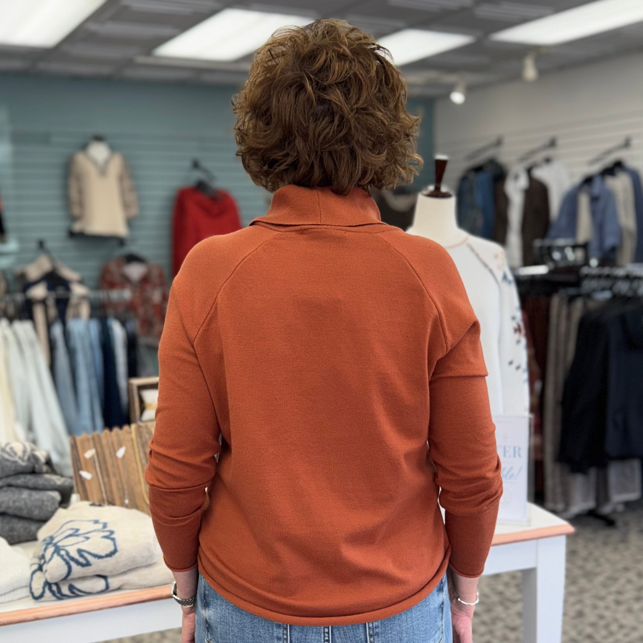 Cowl Neck Sweater