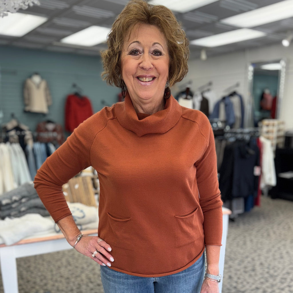 Cowl Neck Sweater