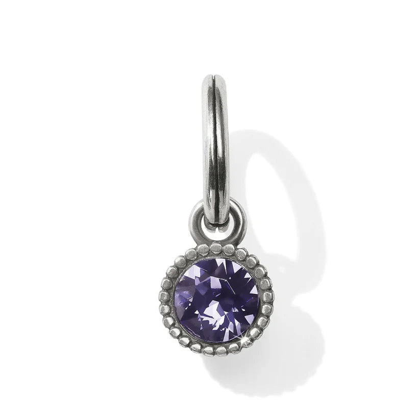 Glitz Birthstone Amulet- Amethyst
