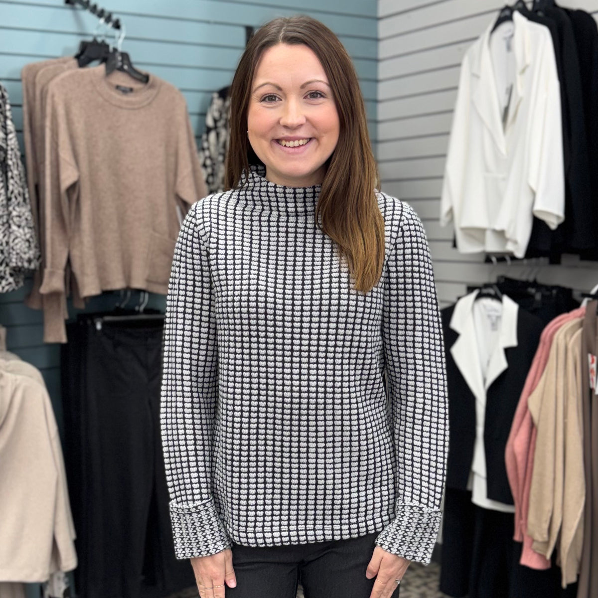 Cabin Stripes Pineview Pullover