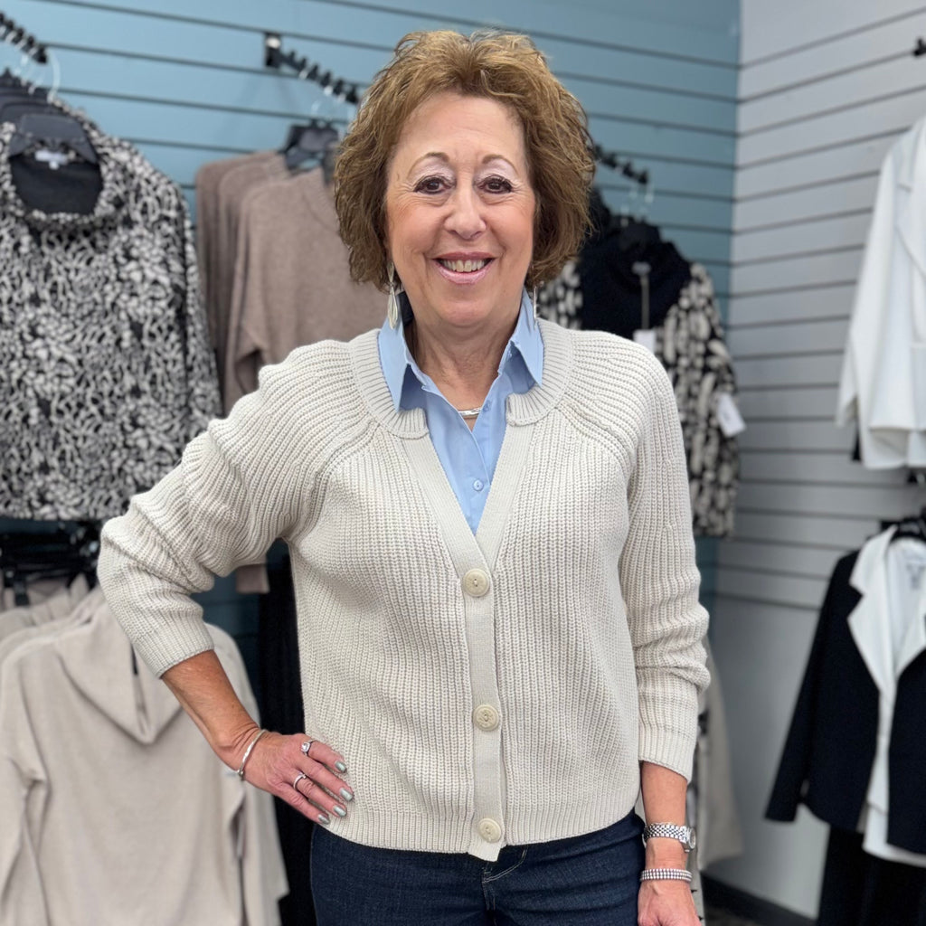 Fireside Shaker Stitch Cardi