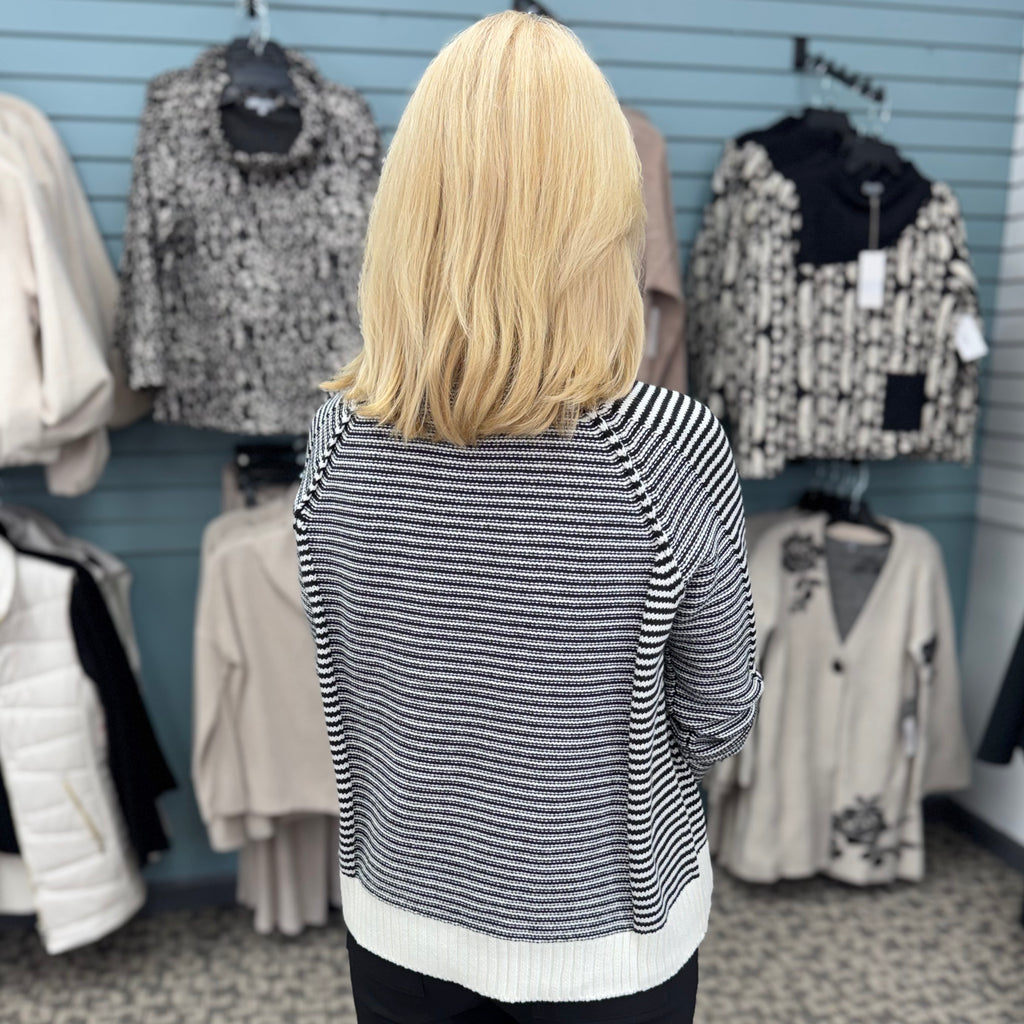 Latitude Button Sweater
