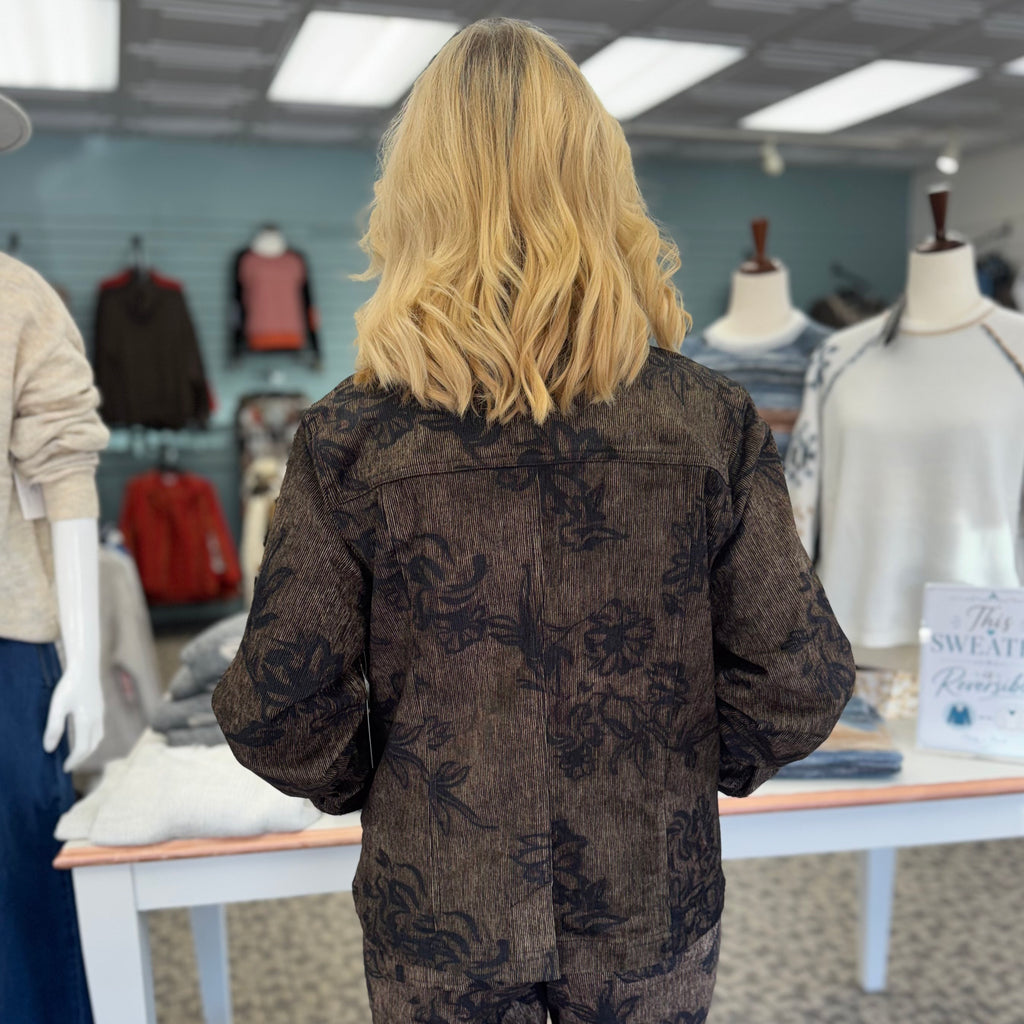 Luxe Cord Boyfriend Jacket